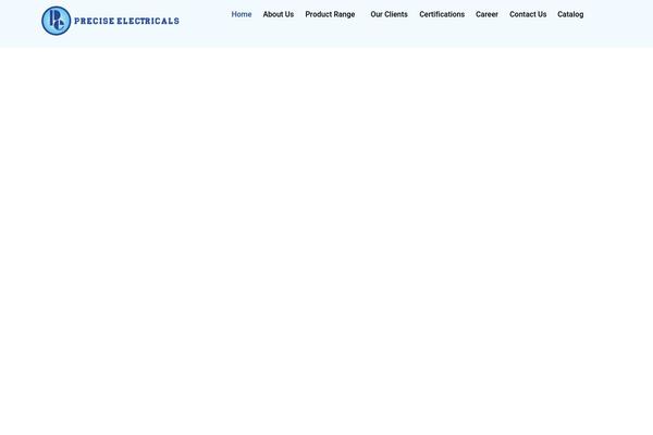 Site using Elementor plugin