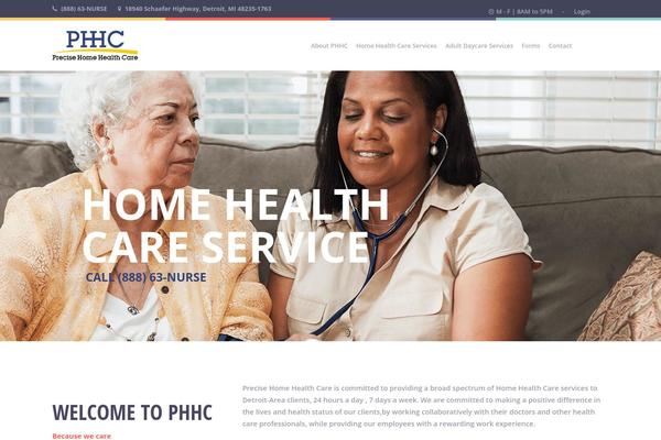 Healthandcare-child theme site design template sample