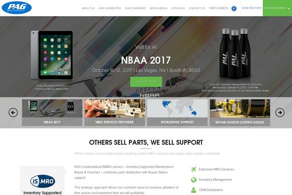 precisionaviation theme websites examples