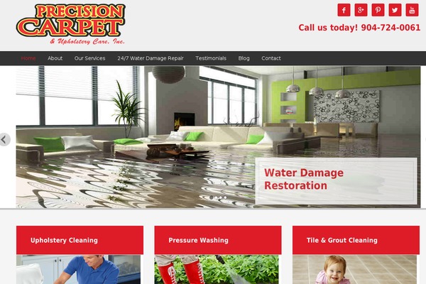 Enterprise Pro theme site design template sample