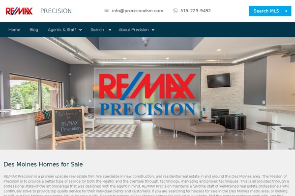 Realia theme site design template sample