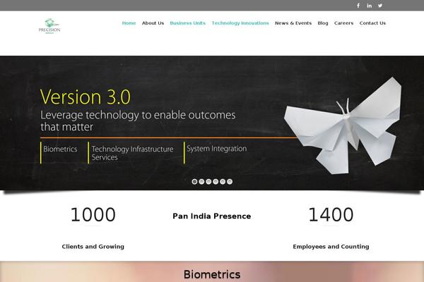 precisionit.co.in site used Precisionit