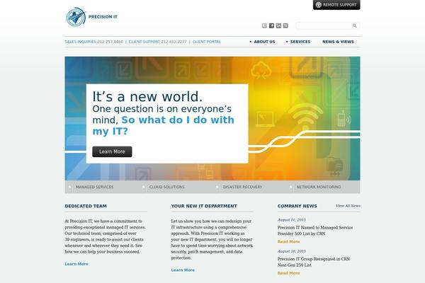 precisionit.com site used Precisionit