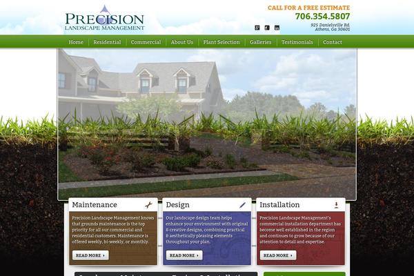 precisionlandscapega.com site used Precision