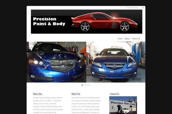 Chameleon theme site design template sample