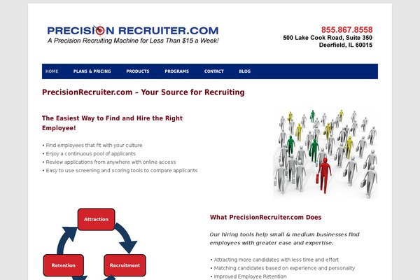 precisionrecruiter.com site used Pr