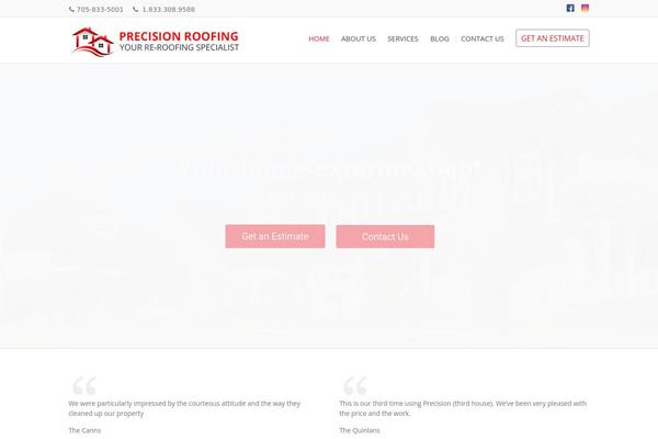 Site using Easy-slide-in plugin