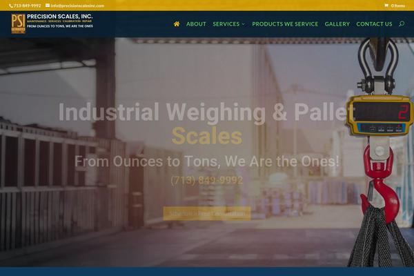 Divi Child theme site design template sample