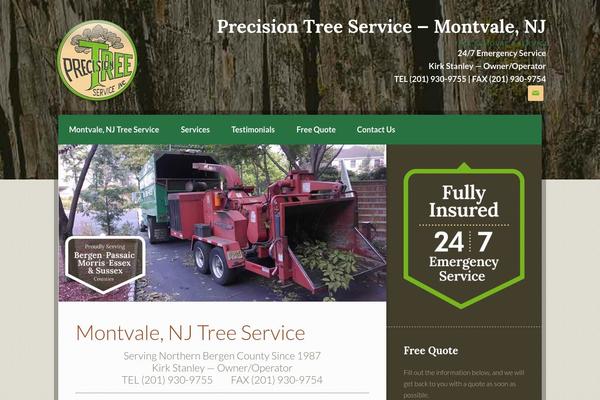 Going Green Pro theme site design template sample