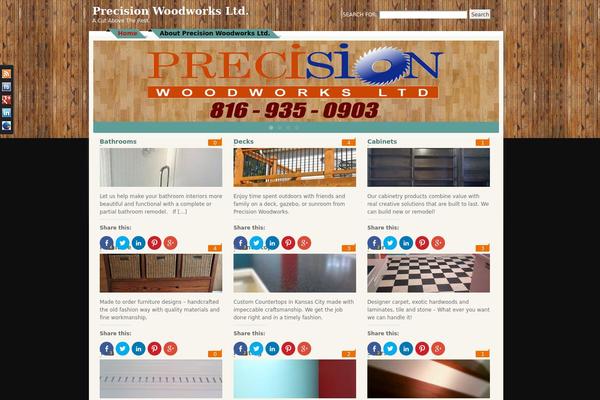 SLS theme site design template sample