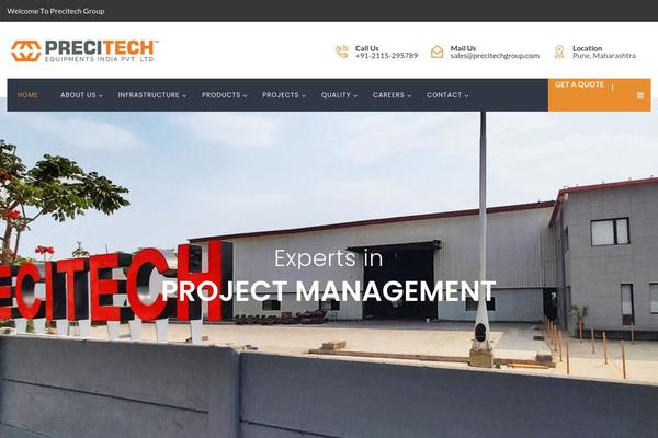 precitechgroup.com site used Batiment