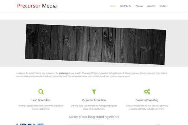 precursormedia.com site used Elise