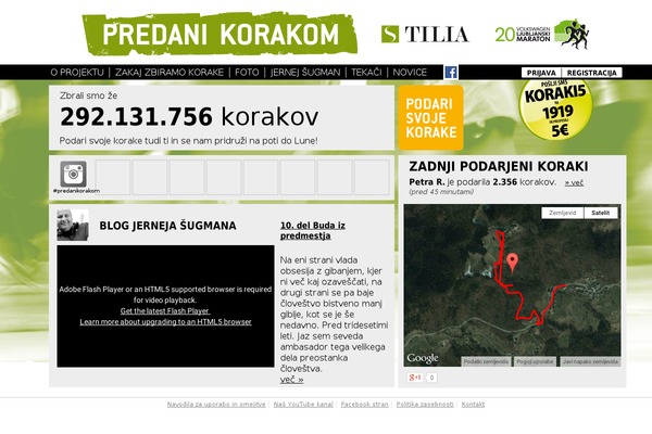 predanikorakom.si site used Wp-carrington-blueprint