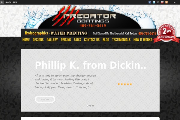Site using FAQ Accordion plugin