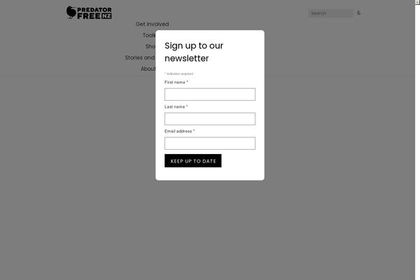 predatorfreenz.org site used Stackable