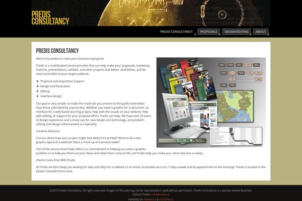 Site using Aeolus - Creative Portfolio plugin