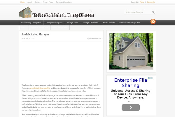 Fresh News theme site design template sample