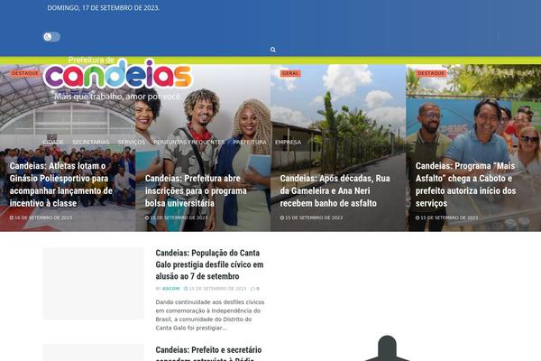 prefeitura.candeias.ba.gov.br site used Prefeitura
