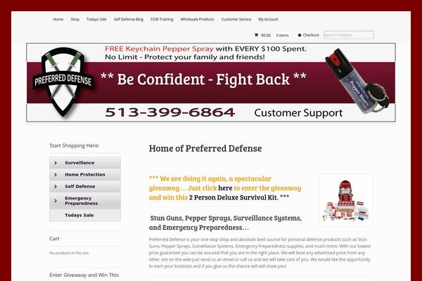 preferred-defense.com site used Mystile
