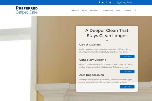 Tower-child theme site design template sample