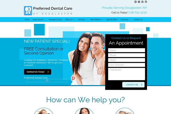 Metric theme site design template sample