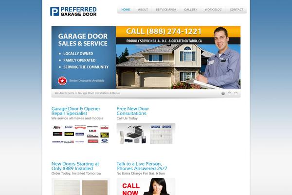 Breeze theme site design template sample
