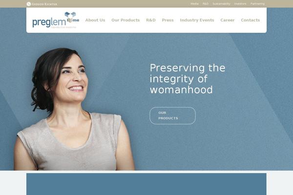 Cardinal Child theme site design template sample