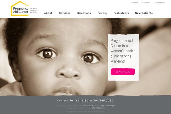 Pac theme site design template sample