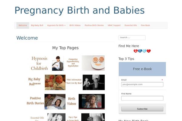 Custom Community theme site design template sample