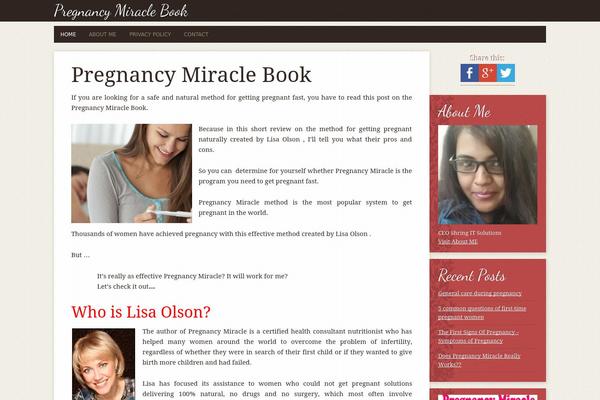 Mocha Child Theme theme site design template sample