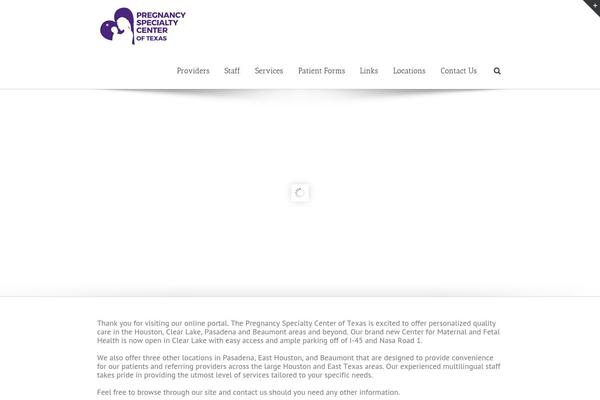 Avada theme site design template sample