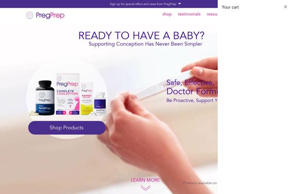 pregprep.com site used Pregprep