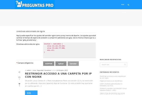 Site using Popular Widget plugin
