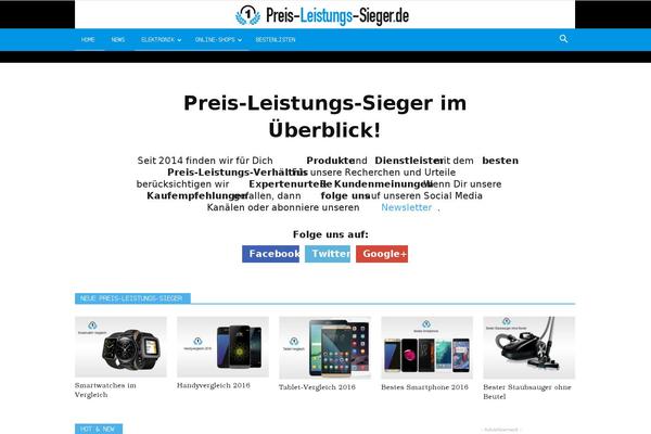 Newspaper theme site design template sample