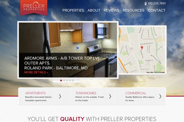 Site using WP-Property - WordPress Powered Real Estate and Property Management plugin