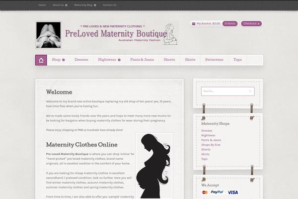 Artificer theme site design template sample