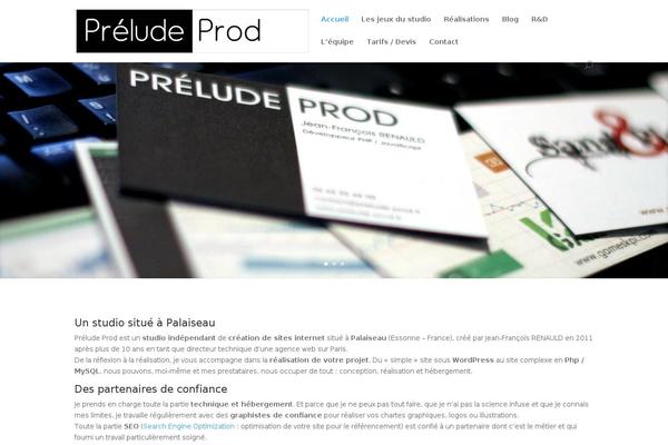 Divi theme site design template sample