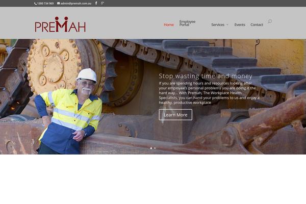 premah.com.au site used Theme1383