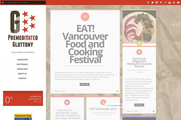 Liquidfolio theme site design template sample