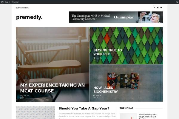 Kicker theme site design template sample