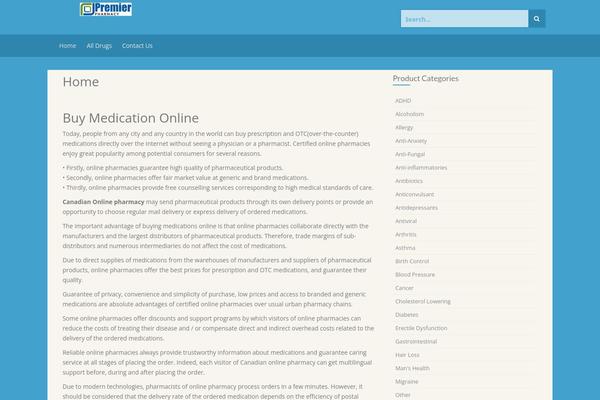 Store theme site design template sample