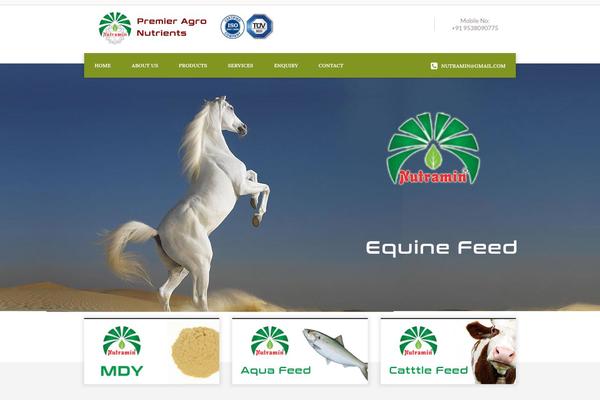 Kraussersfarm theme site design template sample