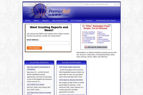 Headway theme site design template sample