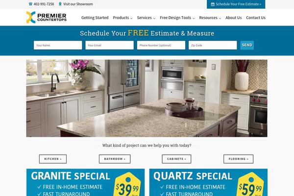 Highend Child theme site design template sample