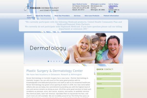 premierdermde.com site used Redsharkdigital
