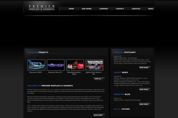 Premier theme site design template sample
