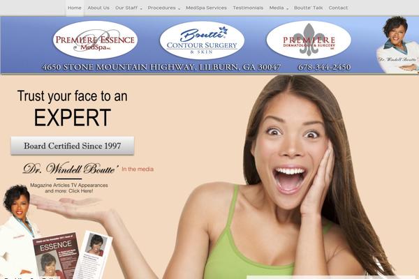 Evolve Plus theme site design template sample