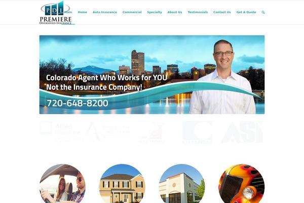 Site using WP-Testimonials plugin