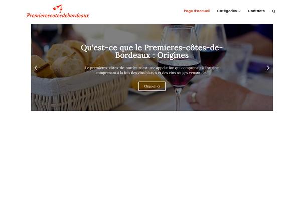 premierescotesdebordeaux.com site used Raise-charity