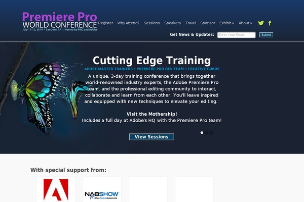 Fusion theme site design template sample